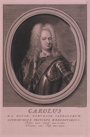 KG 11450
<br/>
Portret Karel van Denemarken
<br/>
<em>Picart, Bernard (1673-1733)</em>